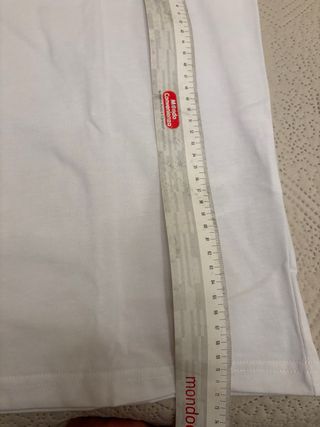 T-shirt JW Anderson ricamo ancora L bianco