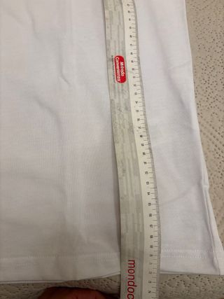T-shirt JW Anderson ricamo ancora L bianco