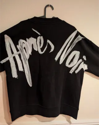 Sudadera Zara Après Noir Talla L