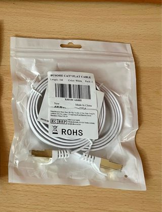 2 Cables Internet RJ45