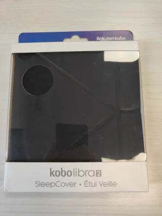 Custodia nera per Kobo Libra 2