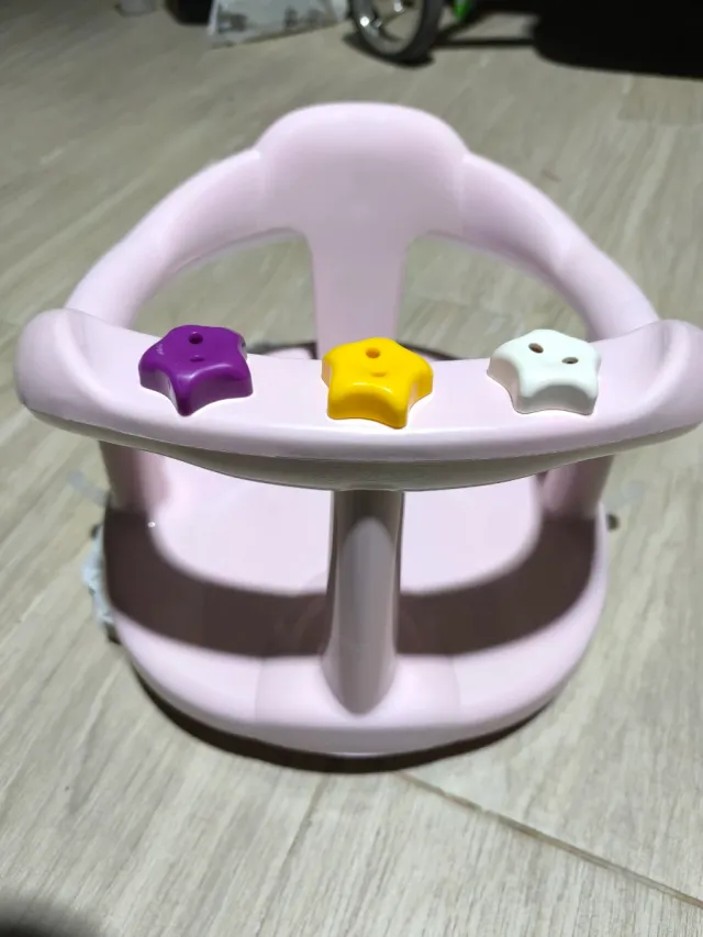 Asiento de baño para bebé con ventosas