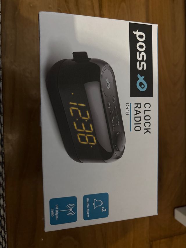 Despertador POSS CR10 Radio FM