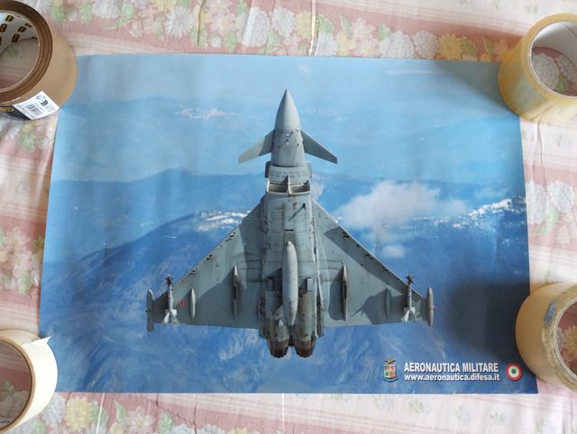 Aeronautica Militare EFA Eurofighter -Poster-