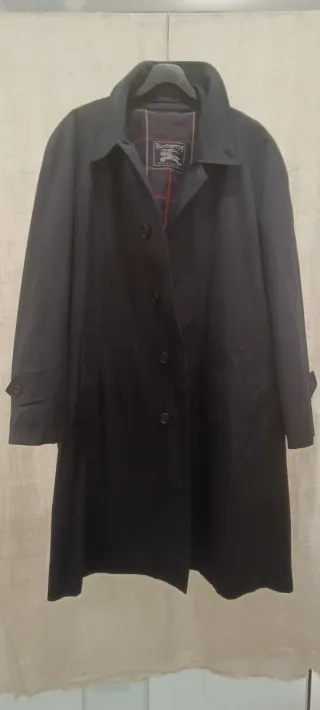 Cappotto Burberry Uomo Nero