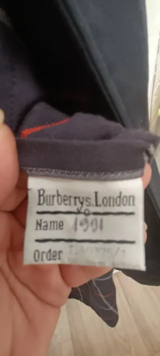 Cappotto Burberry Uomo Nero