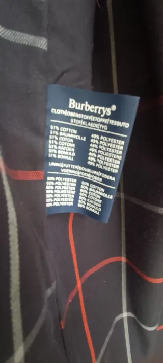 Cappotto Burberry Uomo Nero