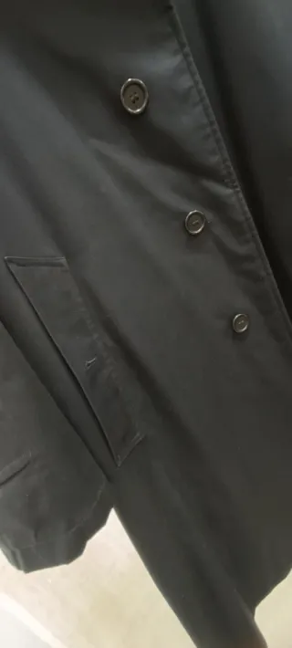 Cappotto Burberry Uomo Nero