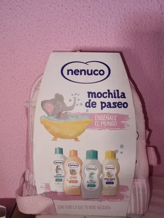 Nenuco Mochila Paseo Crema Champú Gel Colonia
