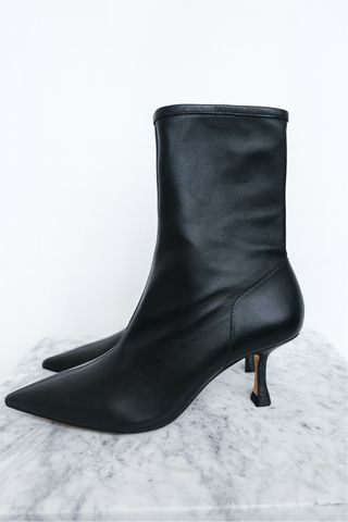 Botines de piel ZARA (nuevos, con etiqueta) - 37