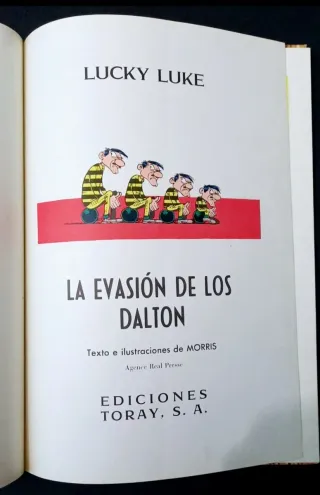 Lucky Luke 1969 Cómic Antiguo Toray Tomo Libro