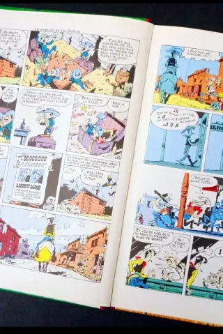 Lucky Luke 1969 Cómic Antiguo Toray Tomo Libro