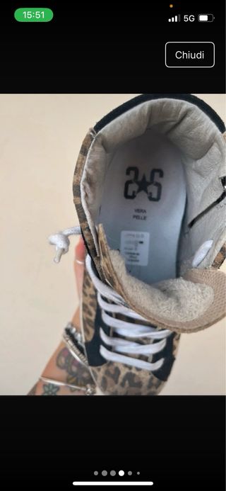 Scarpe 2Star leopardate