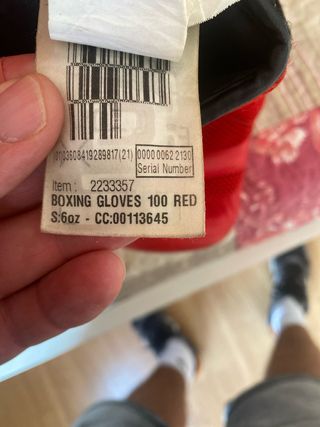 Guantes boxeo