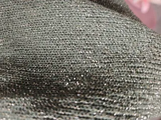 Jersey plateado con etiqueta Talla Única