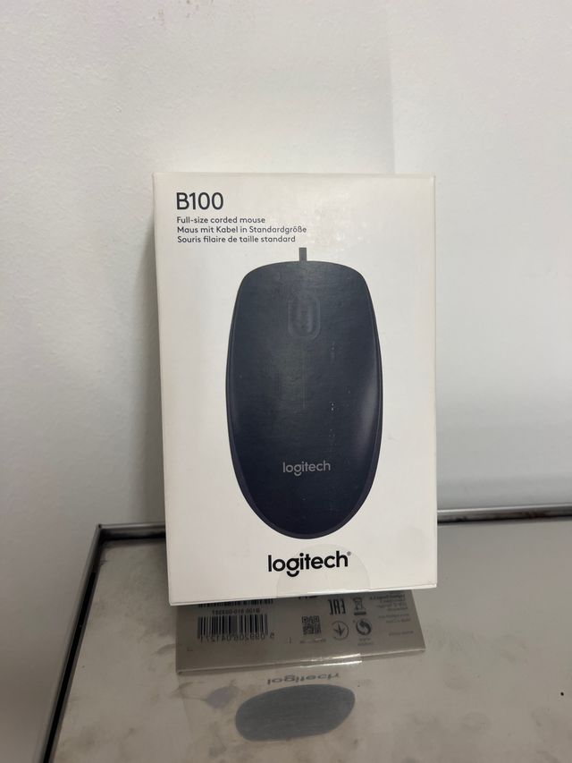 Ratón Logitech B100 Negro