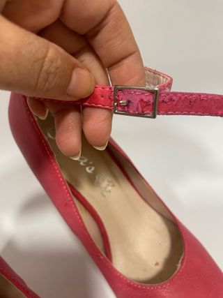 Tacones Rosa Fucsia  Talla 36