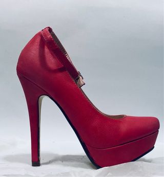 Tacones Rosa Fucsia  Talla 36