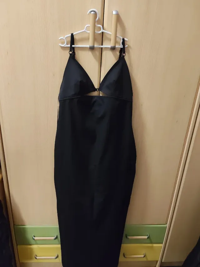 Vestido negro Zara talla M