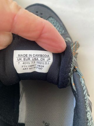 Zapatillas Salomon Eos Aero Talla 40.5