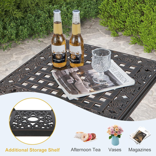 Tavolo da giardino resistente agli agenti atmosfer