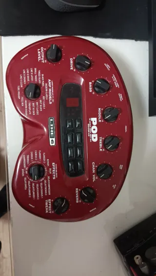 Pedal multiefectos guitarra Line 6 POD 2.0