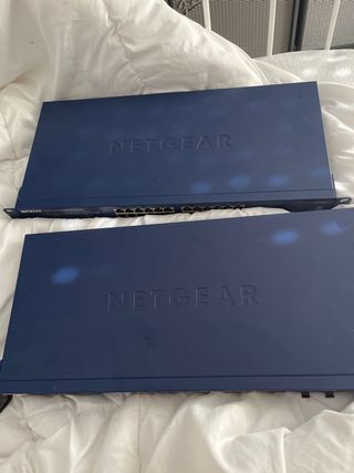 Lote 2 Switches Netgear ProSAFE 24 Puertos