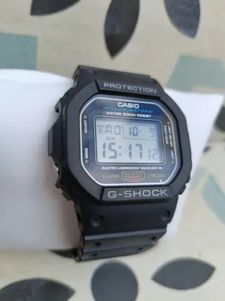 Original!! G-Shock DW-5600E negro