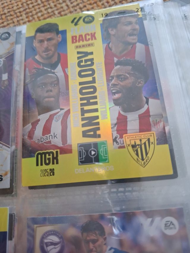 Cartas MGH Fútbol 2025-26 depende la carta