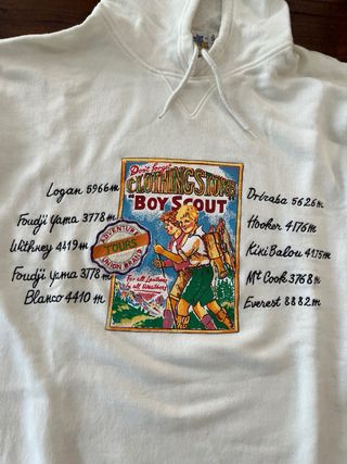 Felpa vintage stampa Boy Scout - Clothing Store