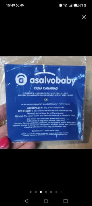 Cuna de viaje 3 en 1