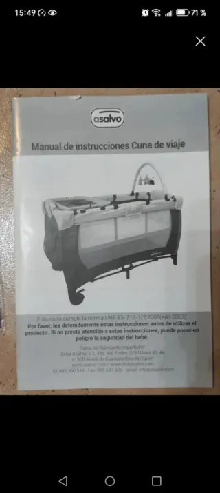 Cuna de viaje 3 en 1