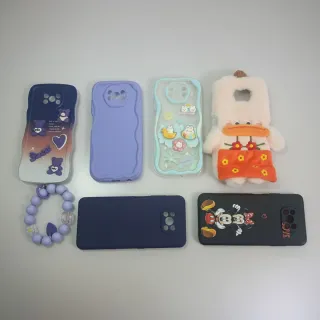 Confezione da 6 custodie per Xiaomi Poco X3