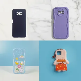 Confezione da 6 custodie per Xiaomi Poco X3