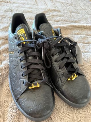 Adidas Stan Smith BAPE Camo Negro Dorado