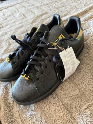 Adidas Stan Smith BAPE Camo Negro Dorado