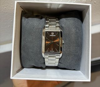 Reloj Hanowa Mujer Plata y Marrón