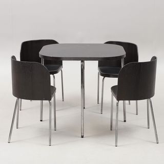 Mesa vintage con 4 sillas
