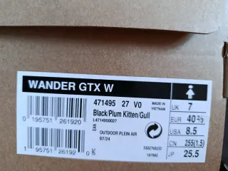 Zapatillas Salomon Wander TrailRunning.Talla40-2/3