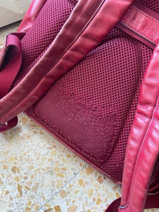 Zaino Piquadro Pelle Rosso
