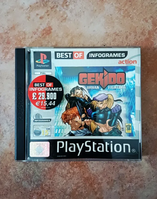 Gekido Urban Fighters - PlayStation PS1 [pal ita]
