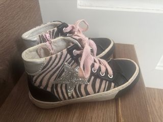 Zapatillas niña pink/silver estrella