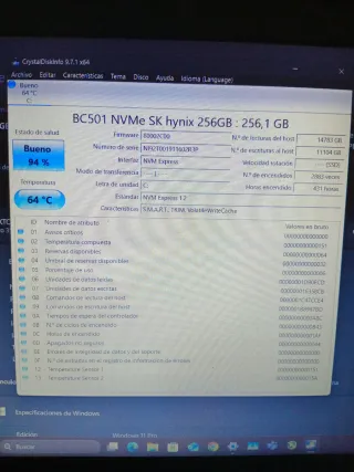 Portátil Dell Vostro i5 8° 16GB de RAM + SSD