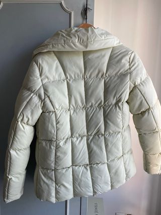 Piumino oversize ghiaccio/menta M