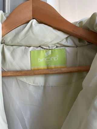 Piumino oversize ghiaccio/menta M