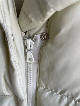 Piumino oversize ghiaccio/menta M