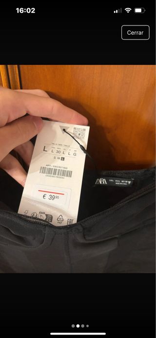 Vestido Zara L