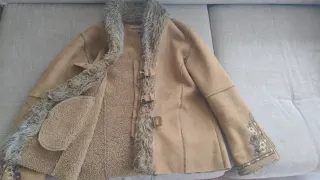 Chaqueta ante borreguito