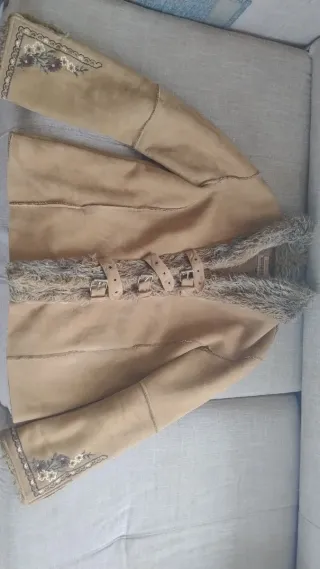 Chaqueta ante borreguito