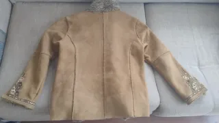 Chaqueta ante borreguito